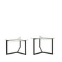 Hanah Home Bellisimo - Black Juego de Mesa de Centro